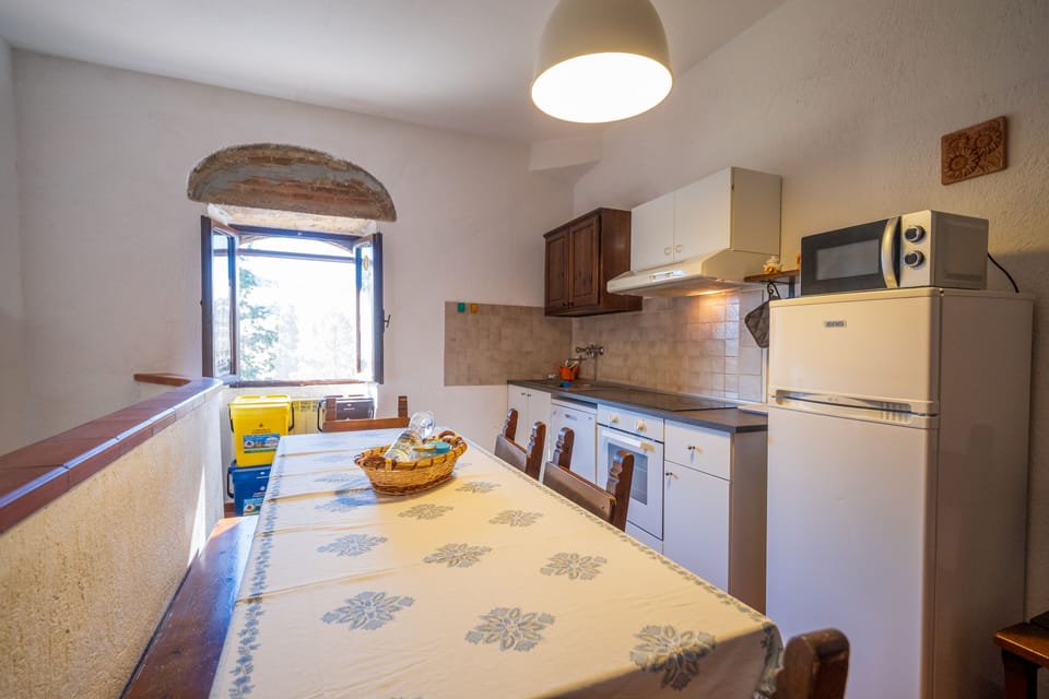 Apartment, 3 Bedrooms, Garden View | Private kitchen | Oven, stovetop, highchair, cookware/dishes/utensils
