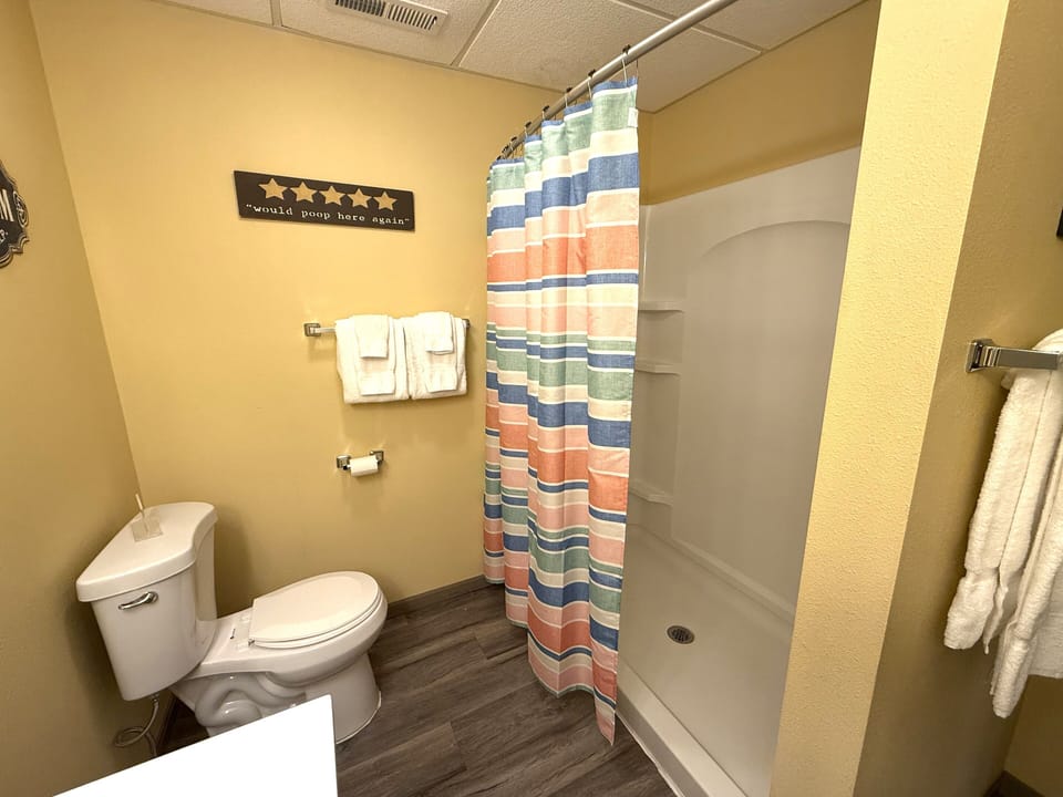Bathroom 3 with Walk-In Shower on Lower Level