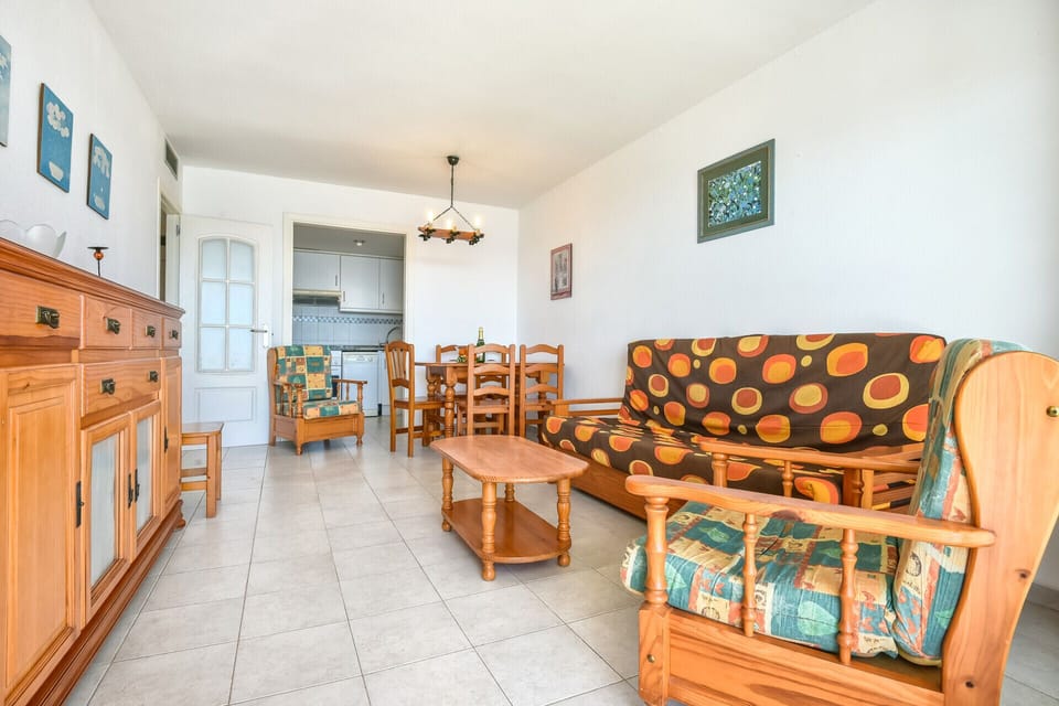The lounge in the Apollo XVI Building near La Fossa