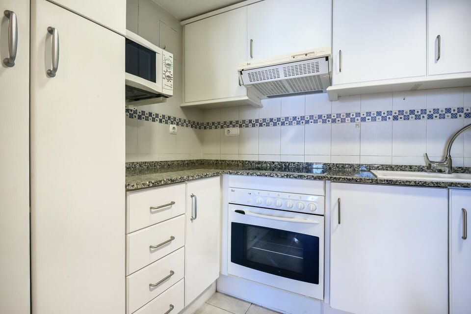 Kitchen in the Apolo XVI building near La Fossa