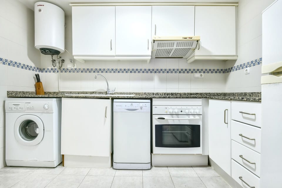 Kitchen in the Apolo XVI Building near La Fossa