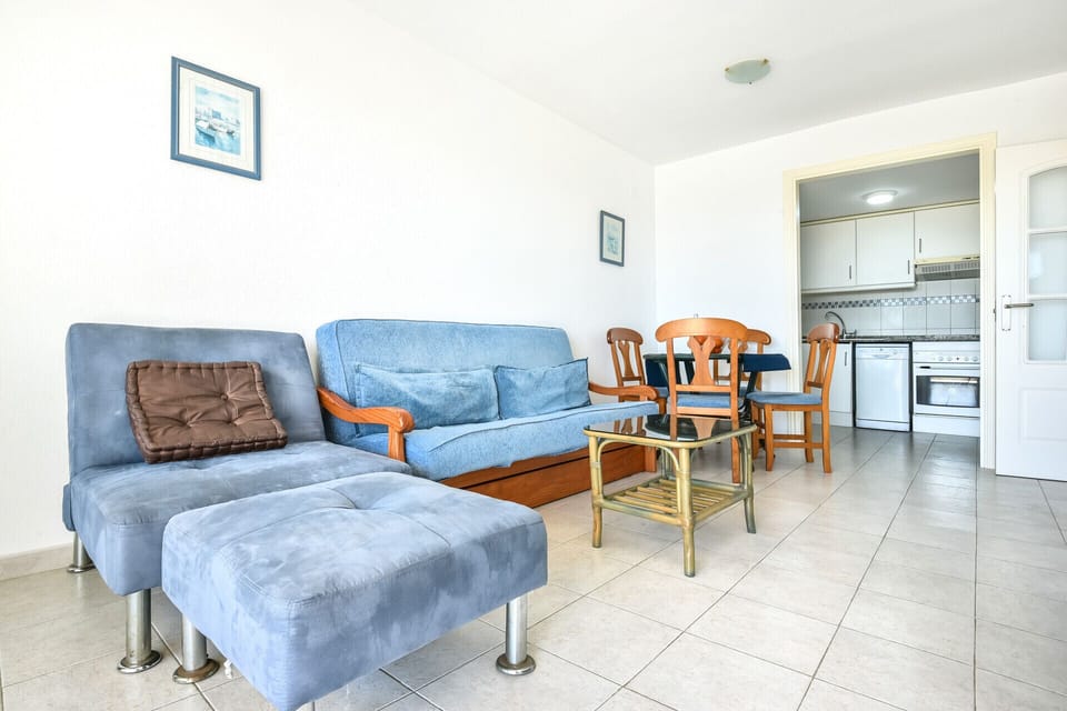 The lounge in the Apollo XVI Building near La Fossa