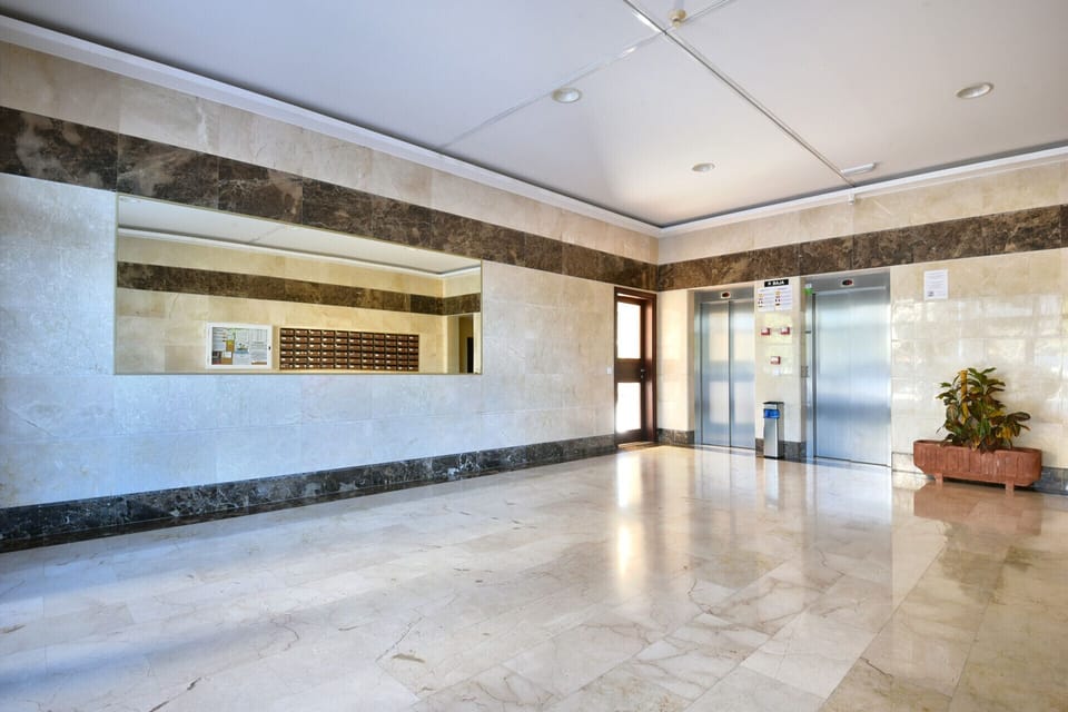 Entrance to the Apolo XVII Building on La Fossa beach