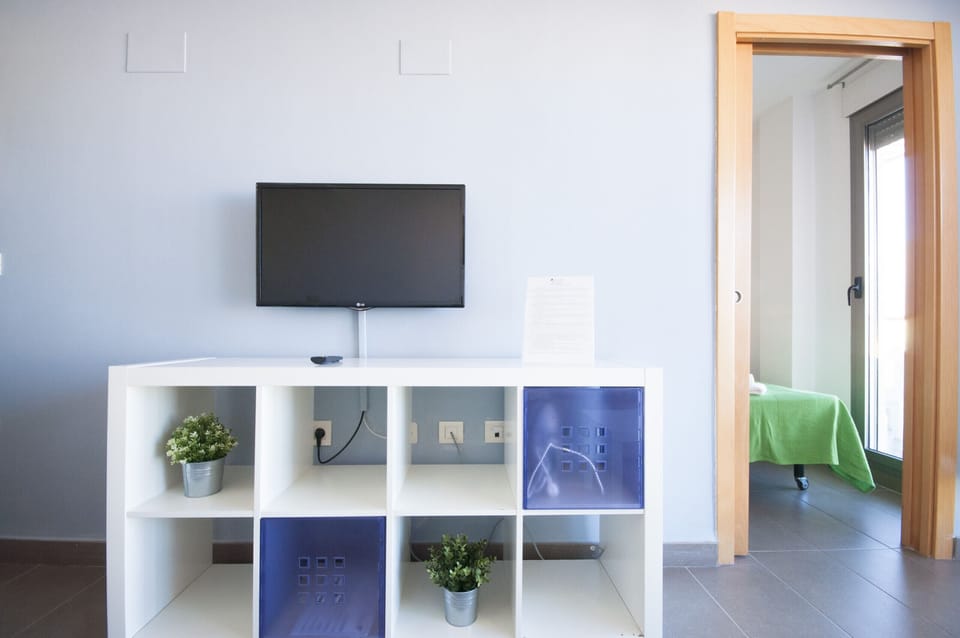 Living room of the Borumbot flat in the centre of Calpe