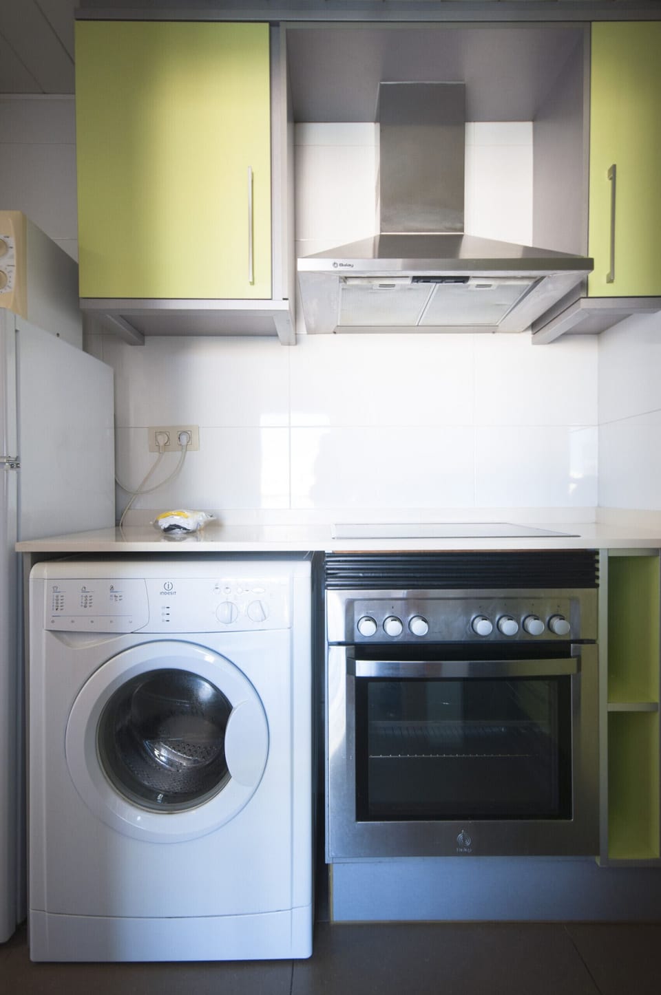 Kitchen in Borumbot apartment in the centre of Calpe