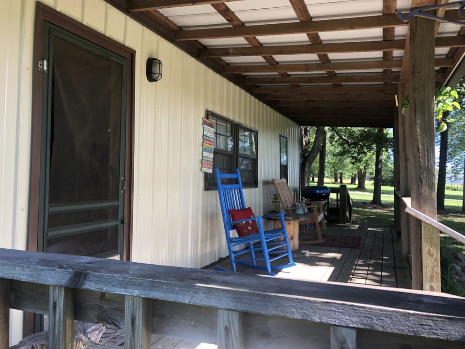 Enjoy the peaceful front porch