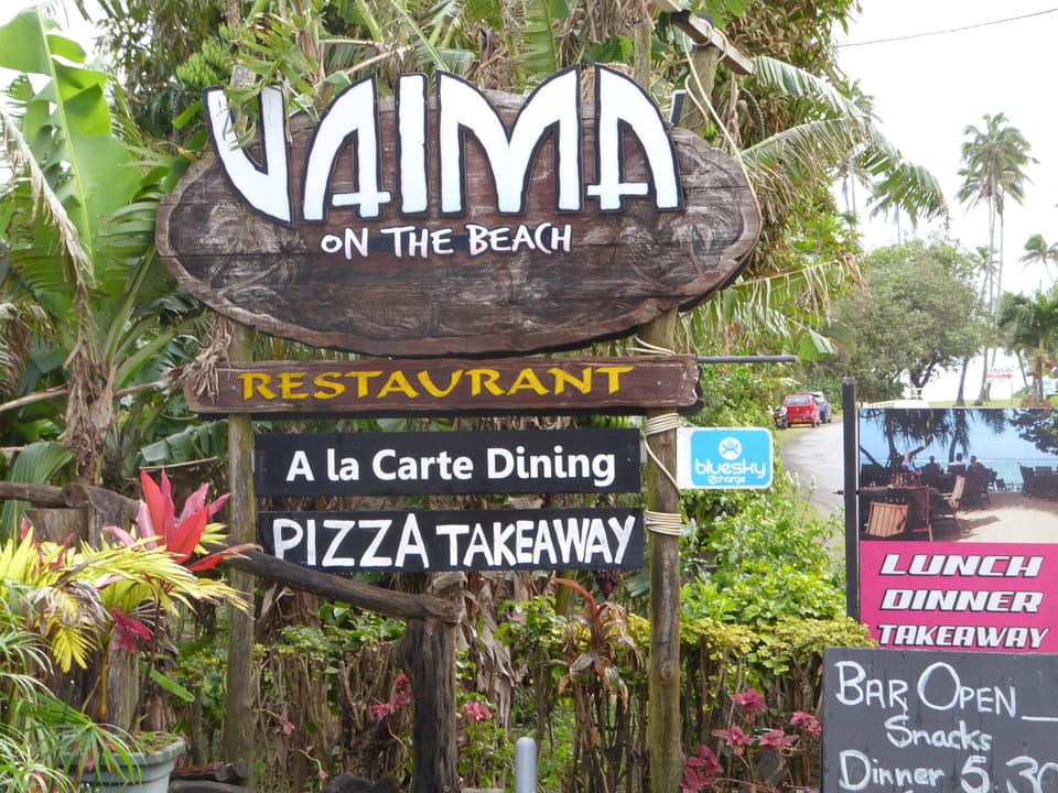 one of the islands best restaurants is a stroll away for beach dining