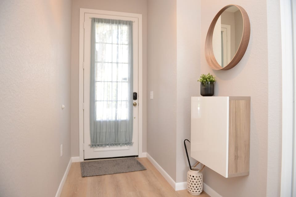 Entry hallway