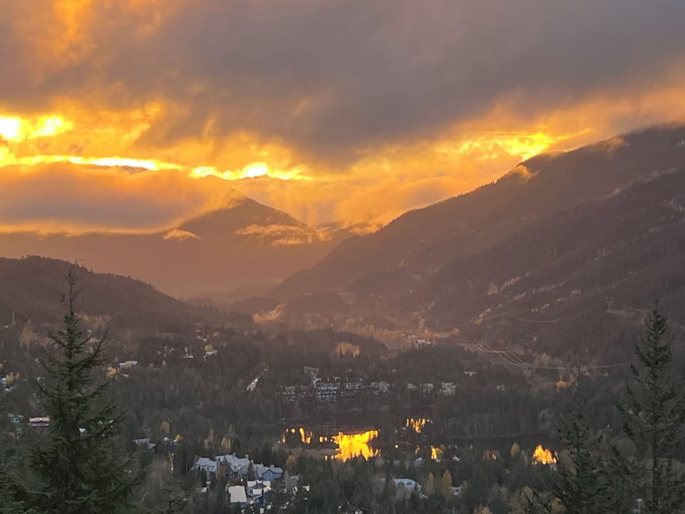 Incredible sunsets from deck
