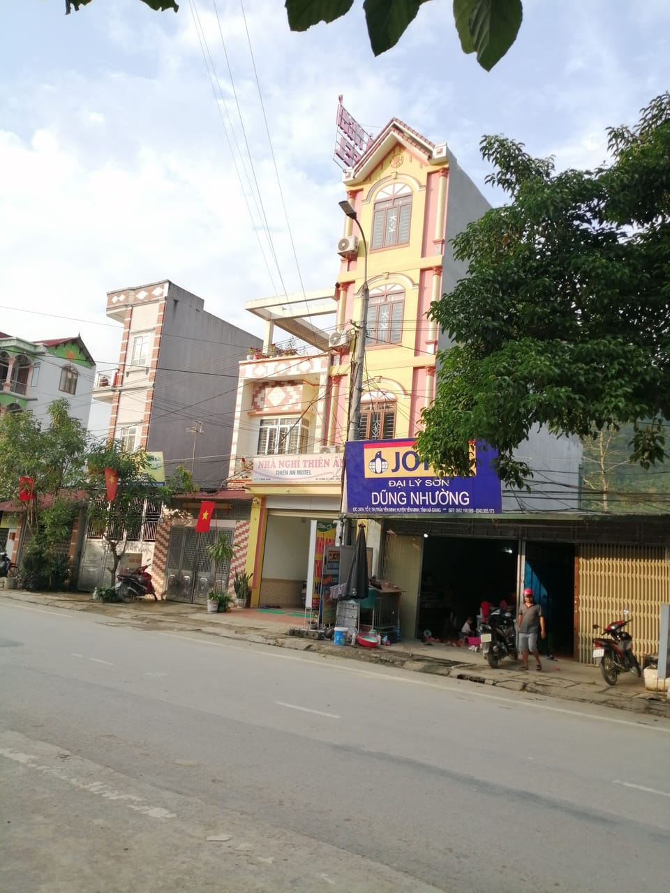 Front of property