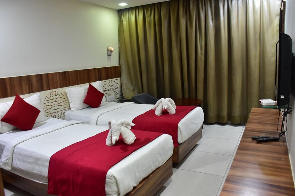 In-room safe, iron/ironing board, WiFi (free)