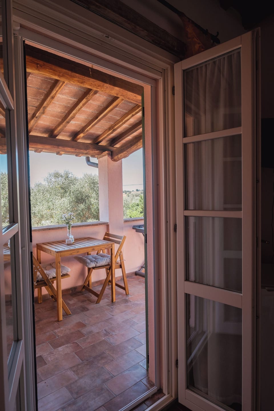 Comfort Double Room, 1 Bedroom, Terrace, Vineyard View | View from room