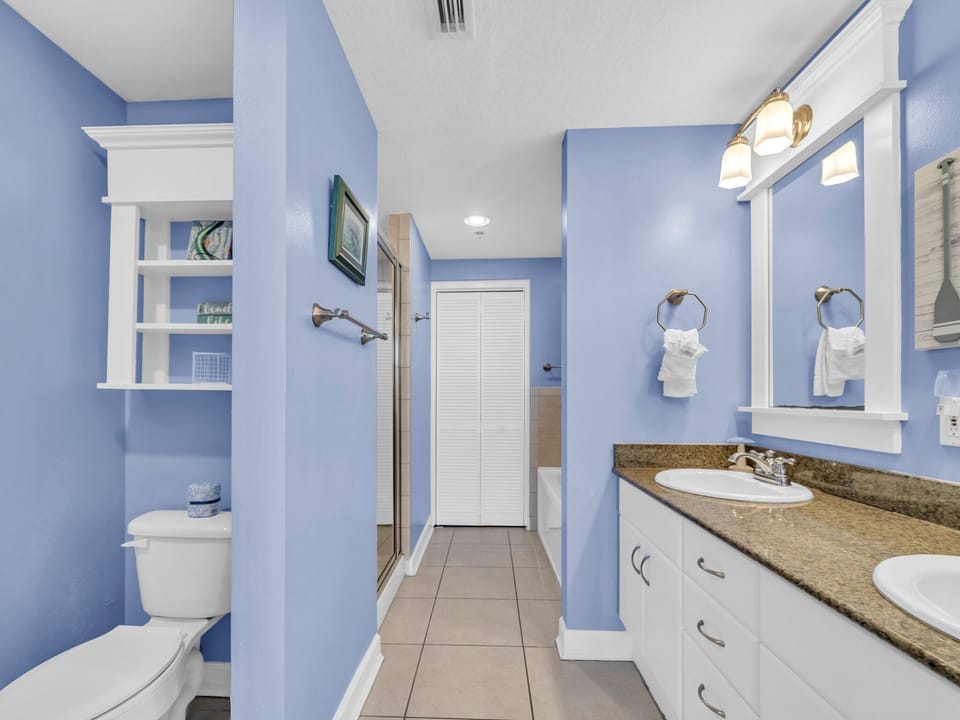 Master bathroom
