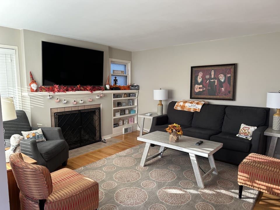 upstairs living room