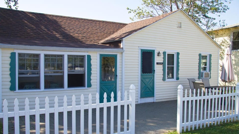 Cottage exterior.
