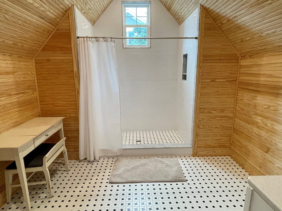 Bath with Shower Only, Second Floor