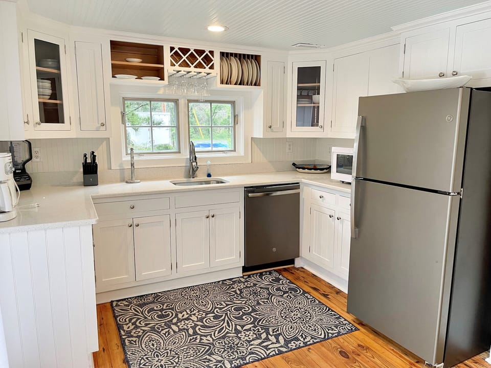 Kitchen with Deck Access, First Floor