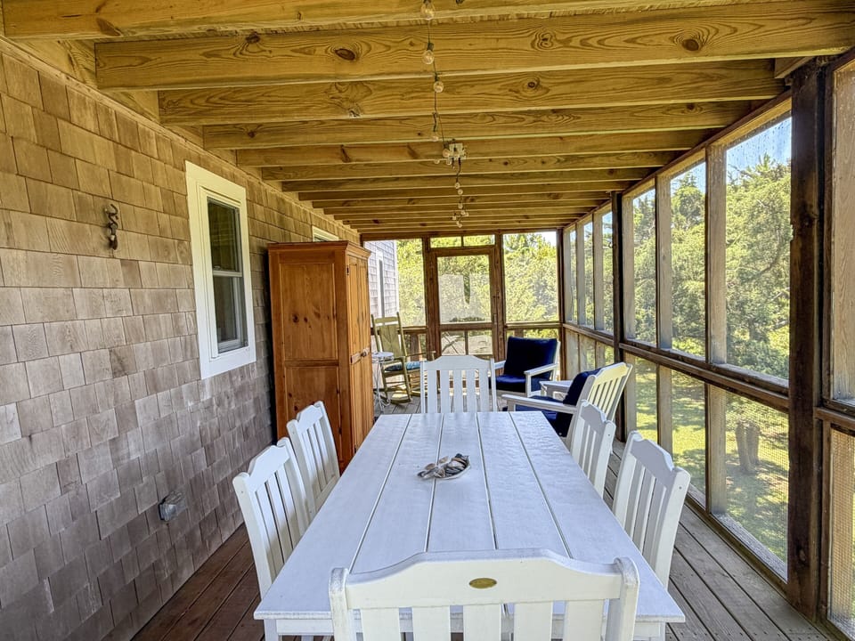 Back Screened Porch