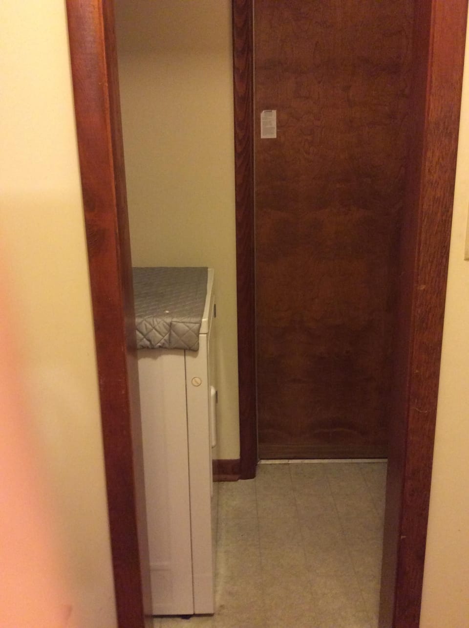 Laundry room with washer and dryer