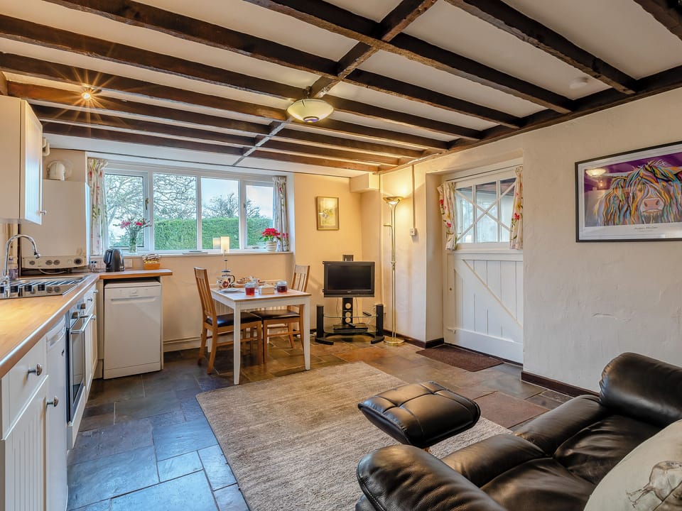 Open plan living space | Orchard Cottage - Thorney Country Cottages, Langport, near Somerton