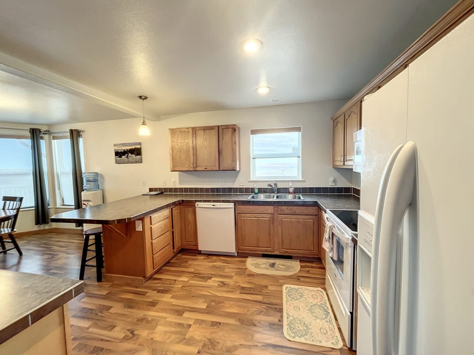 Upstairs Kitchen View 1