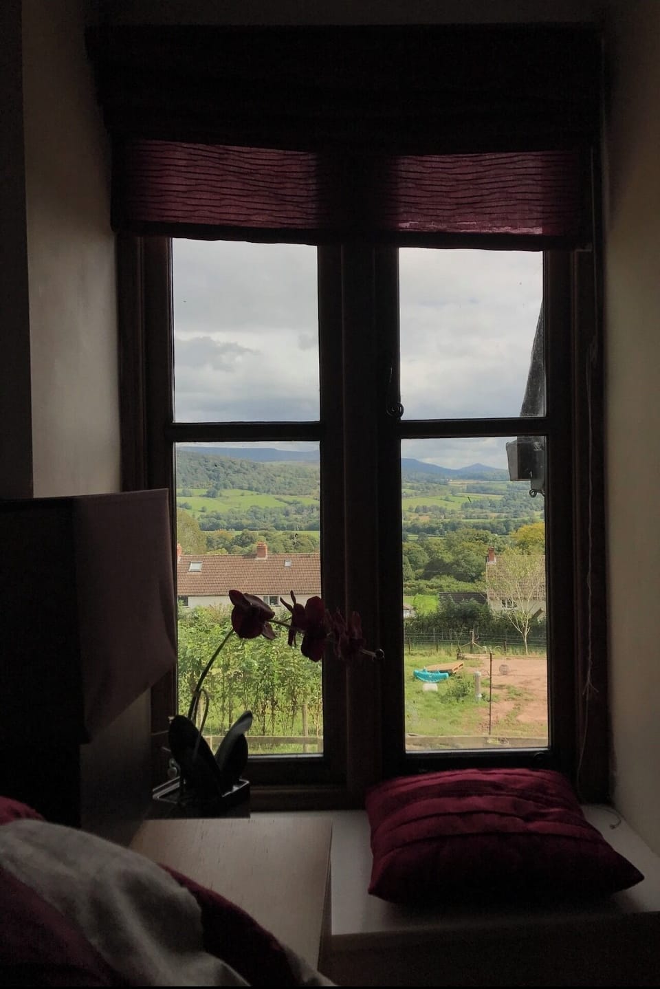 View from twin room
