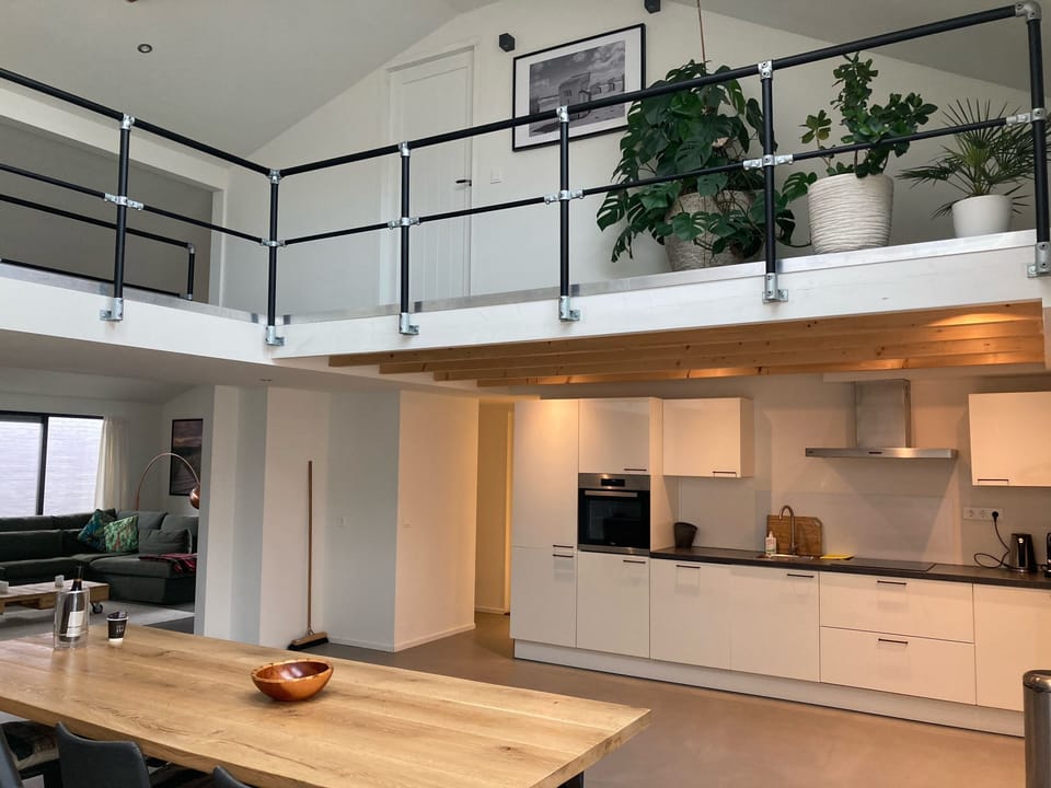 Dining area and loft
