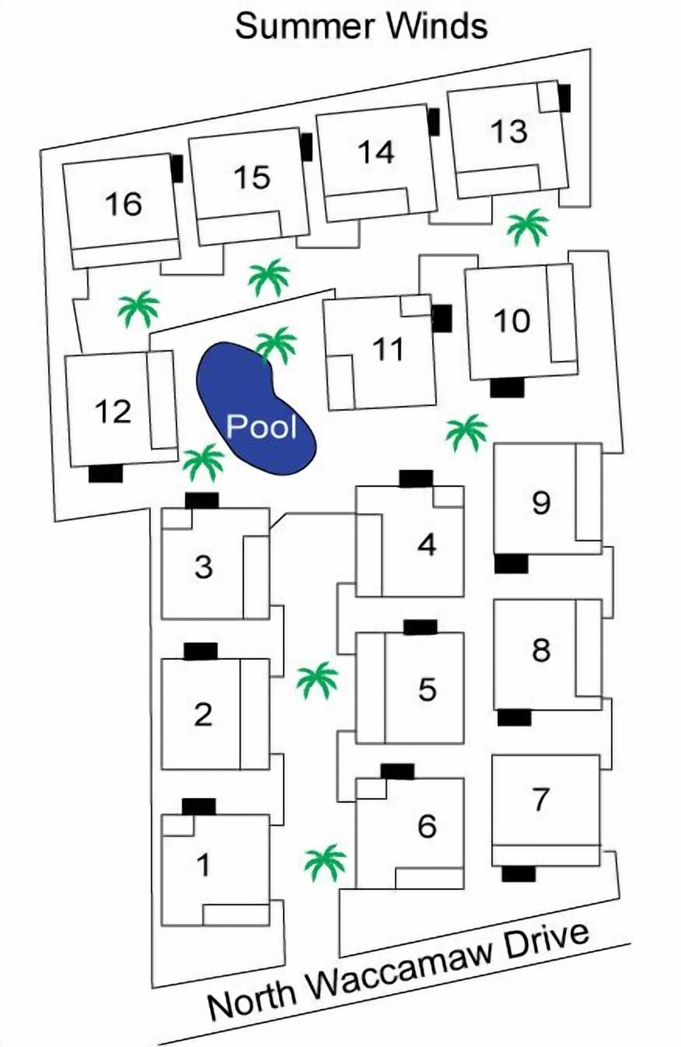 Summer Winds Complex Layout