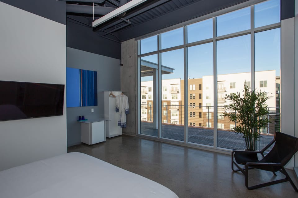 Corner King Suite | Egyptian cotton sheets, premium bedding, laptop workspace