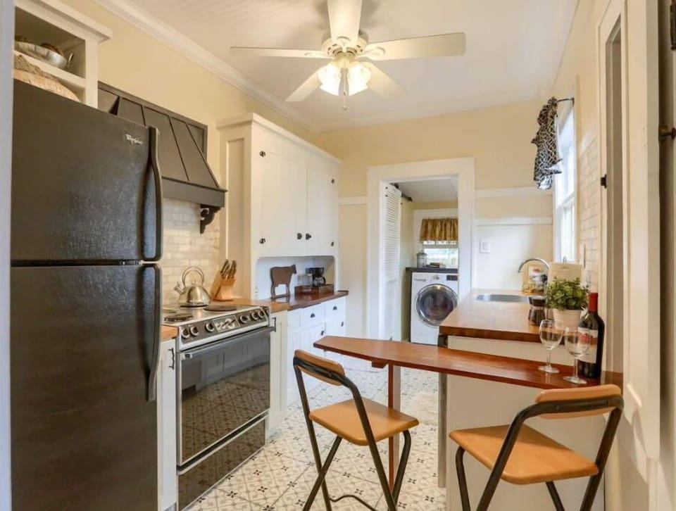 Kitchen with Unique Bar & Pantry