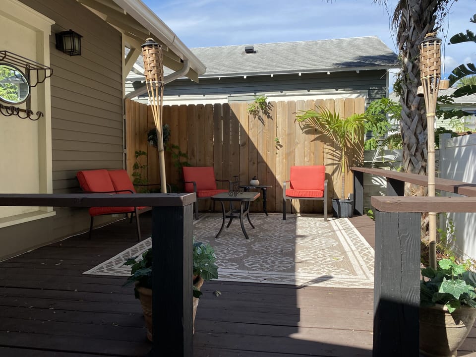Private Back Deck