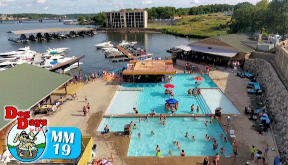 Dog Days right across the lake with a great family friendly environment.
