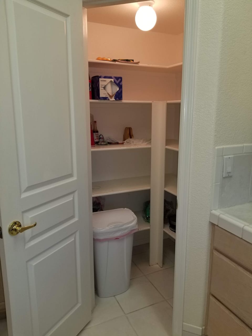 Large Kitchen Pantry.
