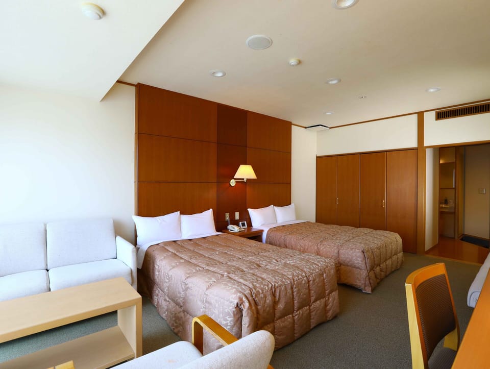 Standard Twin Room with Sofa, Non Smoking | In-room safe, laptop workspace, blackout drapes, free WiFi