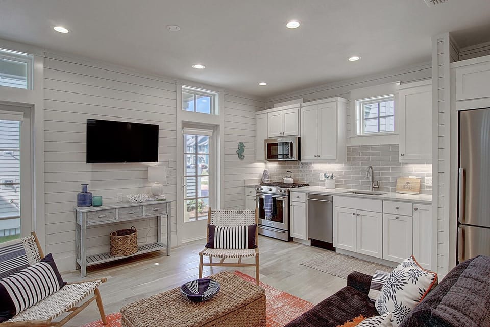 Living Area & Kitchen, 1st Floor