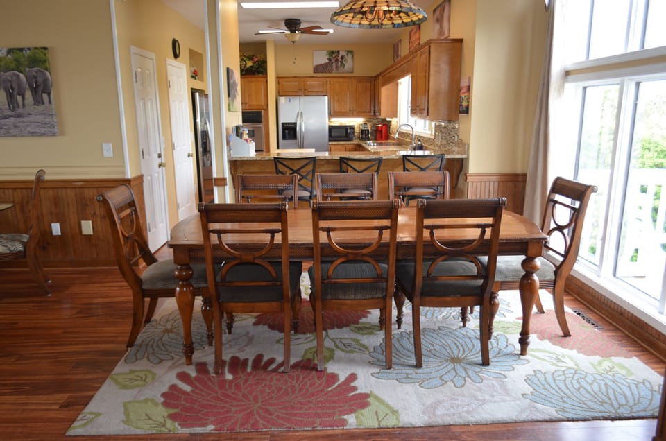 Dining Area with table for 8