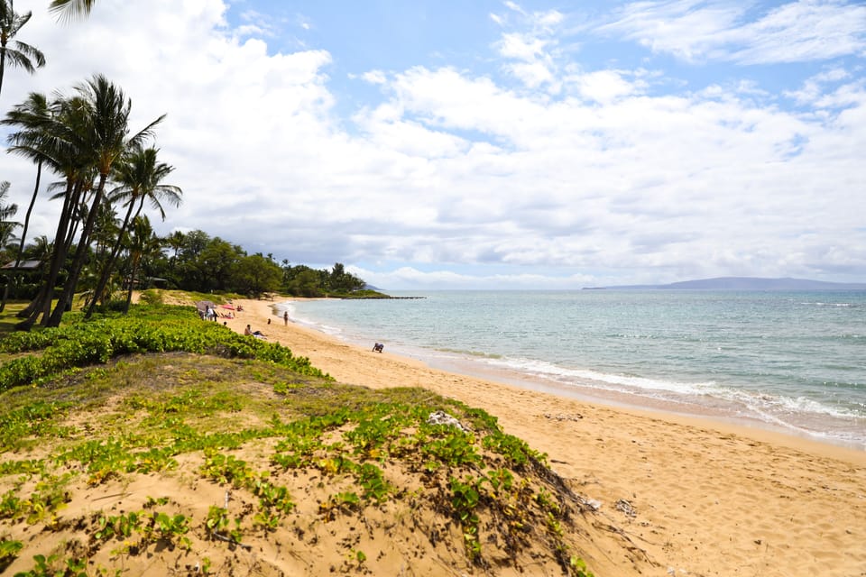 view of beach out front of unit 