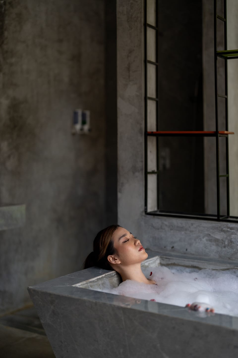 Deluxe Villa, 1 King Bed | Bathroom | Separate tub and shower, rainfall showerhead, free toiletries