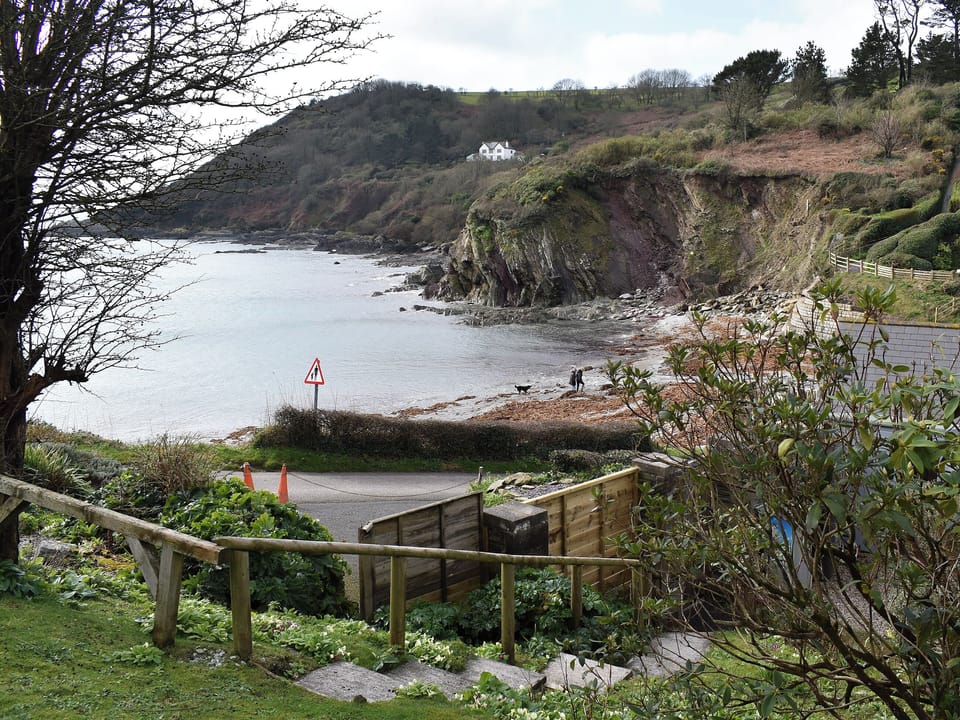 Wonderful sea views | Garden Cottage - Talland Beach Cottages, Talland Bay, near West Looe