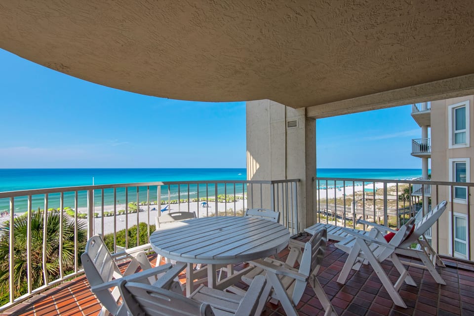Private Balcony with Gulf Views