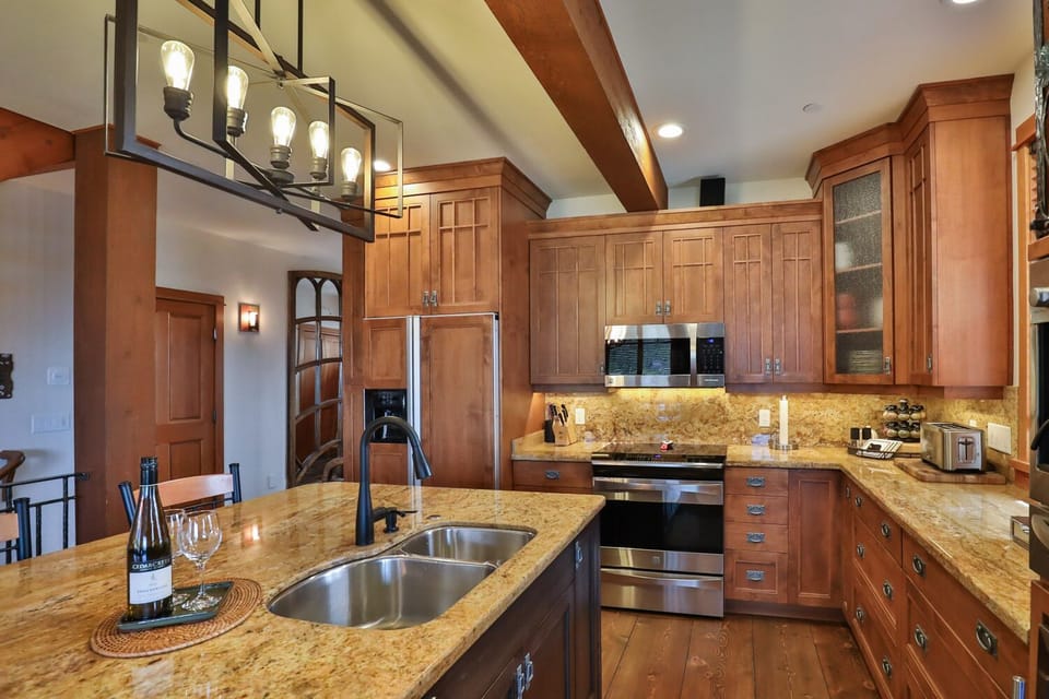 Heated countertop!