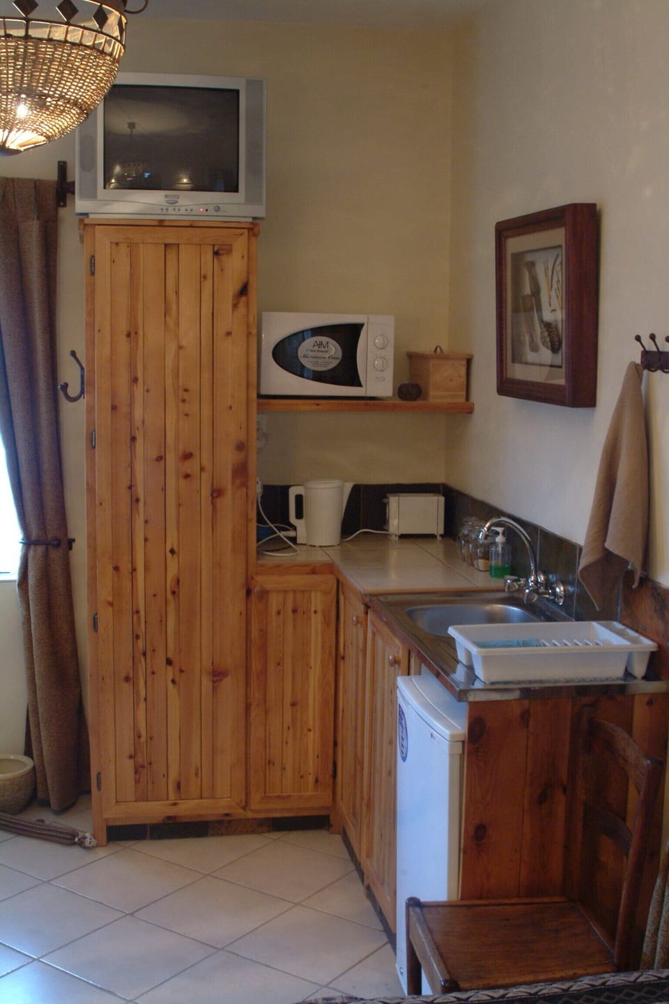 Twin Room (Witstinkhout) | Private kitchenette | Electric kettle