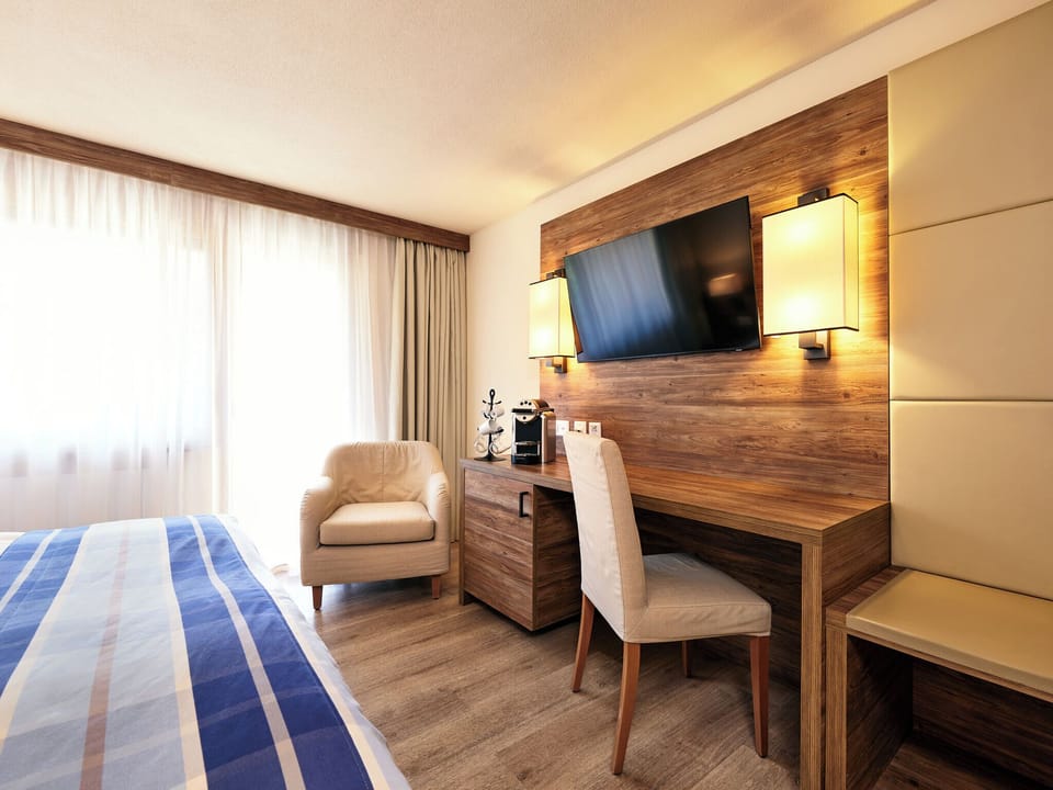 Double Room, Mountain View (Matterhorn) | Premium bedding, pillowtop beds, minibar, in-room safe