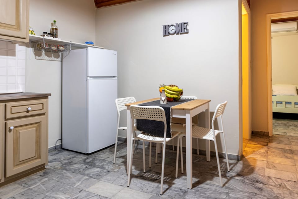 Apartment | Private kitchen | Fridge, stovetop, coffee/tea maker, electric kettle