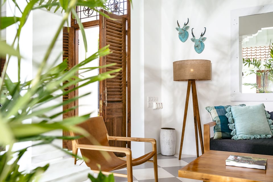Exclusive Villa, 2 Bedrooms | Living area | 40-inch flat-screen TV with cable channels, TV