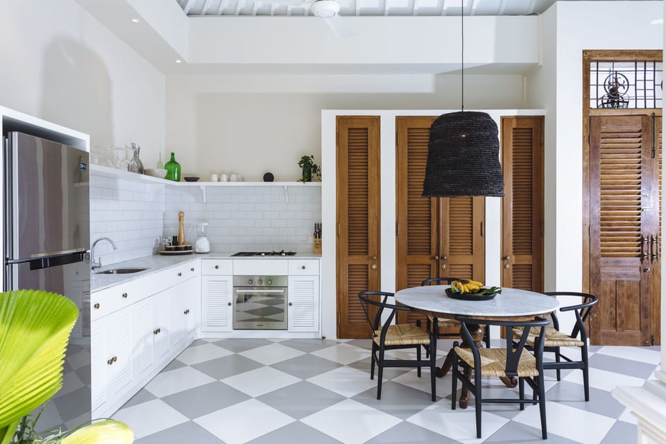 Exclusive Villa, 2 Bedrooms | Private kitchenette | Full-size fridge, oven, stovetop, coffee/tea maker
