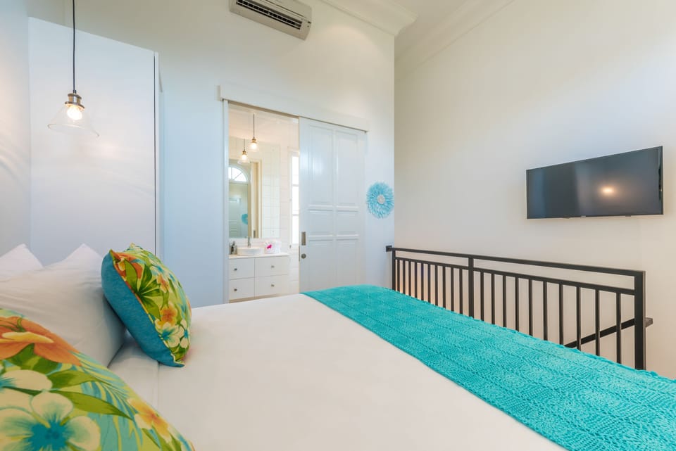 Honeymoon Villa, 1 Bedroom | 1 bedroom, in-room safe, desk, iron/ironing board