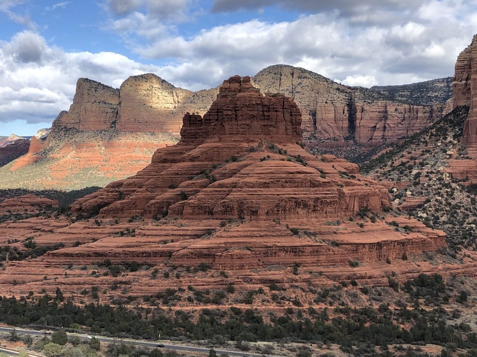 Bell Rock from any angle is magnificent!  5-minute drive