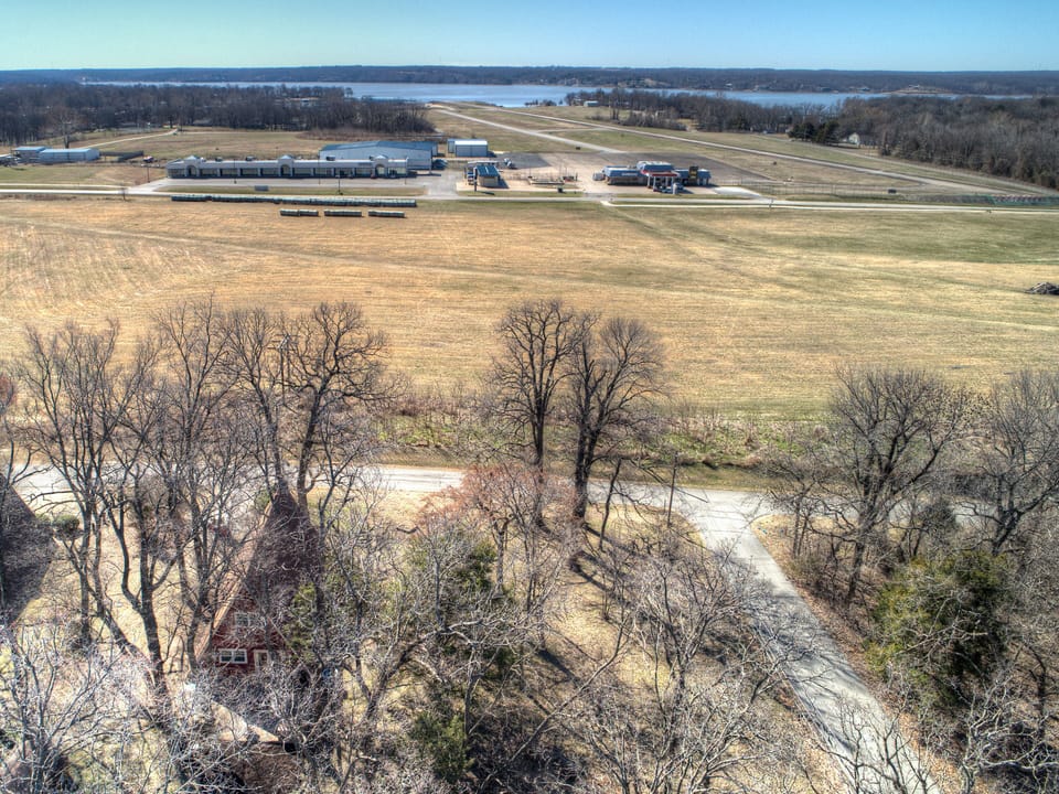 Located 900 Feet from Runway 35 and 300 Feet from Lake