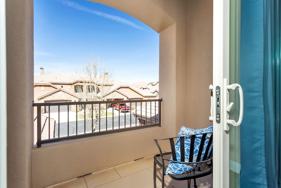 balcony in third bedroom